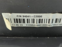 2018 Hyundai Sonata Instrument Cluster Speedometer Gauges P/N:94041-C2000 Fits OEM Used Auto Parts - Oemusedautoparts1.com