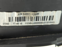 2018 Hyundai Sonata Instrument Cluster Speedometer Gauges P/N:94051-C2000 Fits OEM Used Auto Parts - Oemusedautoparts1.com