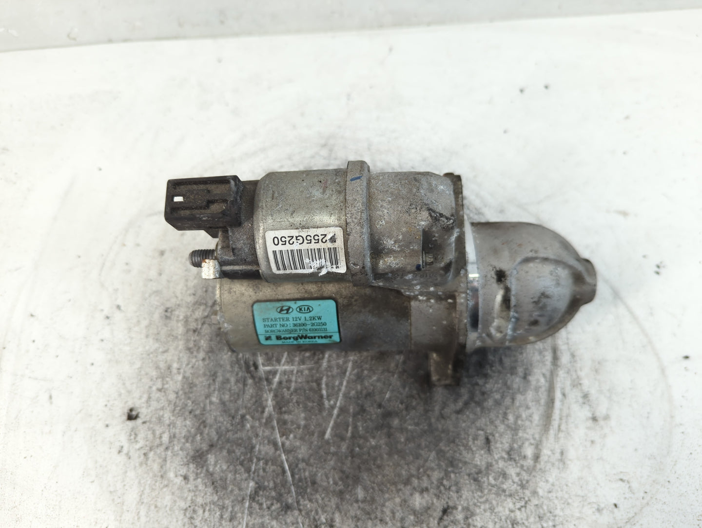 2015-2019 Hyundai Sonata Car Starter Motor Solenoid OEM P/N:36100-2G250 Fits Fits 2015 2016 2017 2018 2019 2020 OEM Used Aut