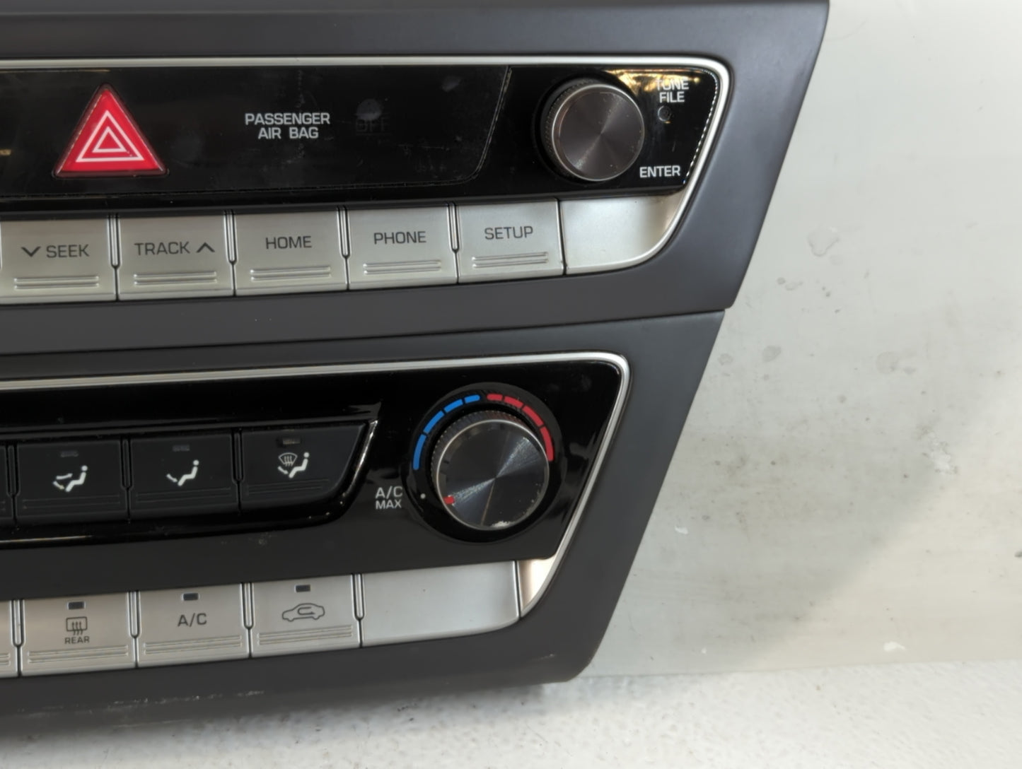 2018-2019 Hyundai Sonata Climate Control Module Temperature AC/Heater Replacement P/N:94510-C2AB0 Fits Fits 2018 2019 OEM Us