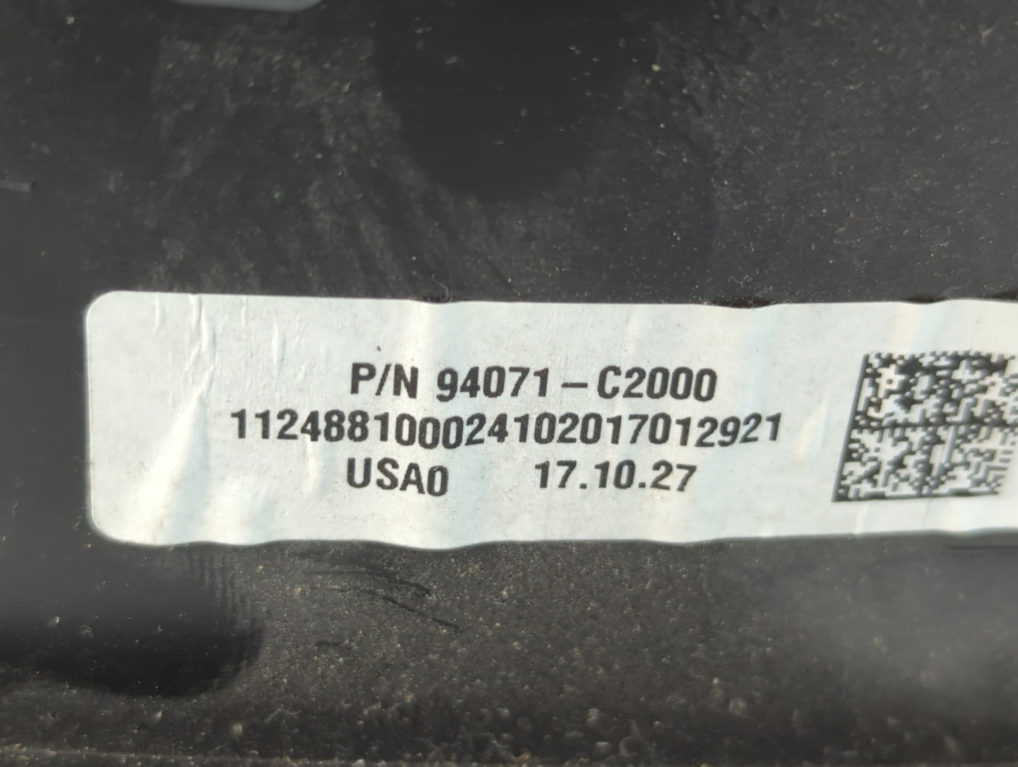 2018-2019 Hyundai Sonata Instrument Cluster Speedometer Gauges P/N:94051-C2000 Fits Fits 2018 2019 OEM Used Auto Parts - Oem