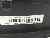 2018-2019 Hyundai Sonata Instrument Cluster Speedometer Gauges P/N:94071-C2000 Fits Fits 2018 2019 OEM Used Auto Parts - Oem