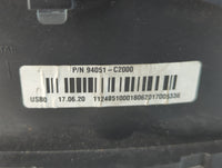 2018 Hyundai Sonata Instrument Cluster Speedometer Gauges P/N:94051-C2000 Fits OEM Used Auto Parts - Oemusedautoparts1.com