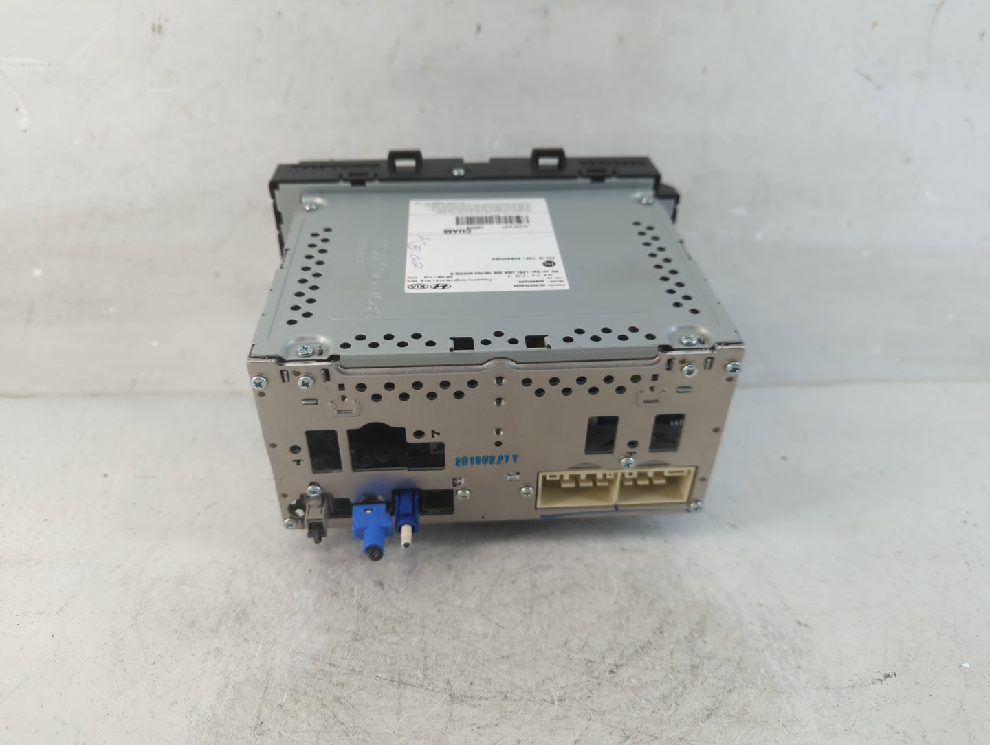 2018-2019 Hyundai Sonata Radio AM FM Cd Player Receiver Replacement P/N:96160C2UA04X Fits Fits 2018 2019 OEM Used Auto Parts