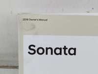 2018 Hyundai Sonata Owners Manual Book Guide P/N:JC10-EU70D OEM Used Auto Parts - Oemusedautoparts1.com