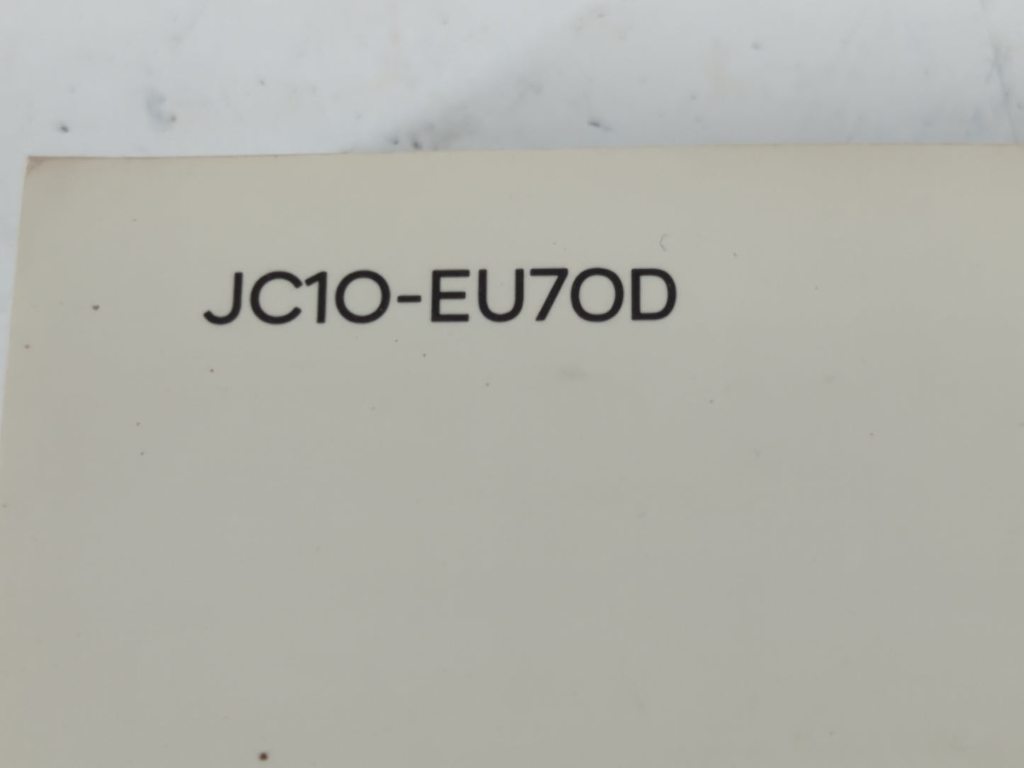 2018 Hyundai Sonata Owners Manual Book Guide P/N:JC10-EU70D OEM Used Auto Parts - Oemusedautoparts1.com