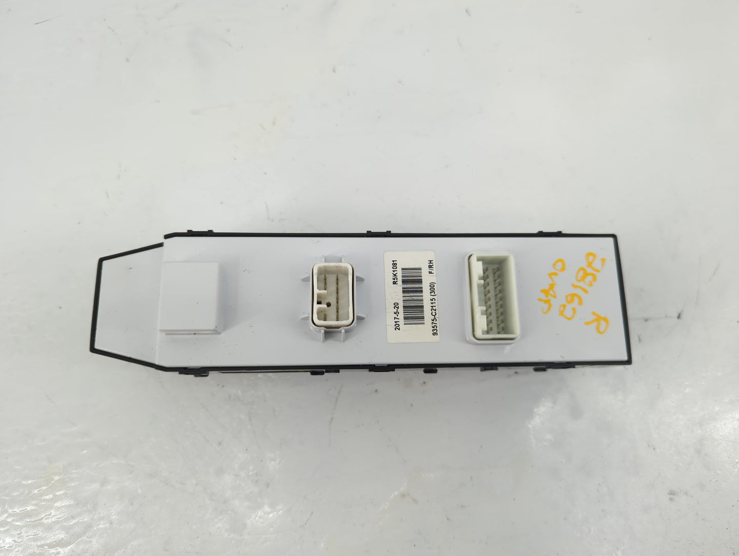 2018 Hyundai Sonata Master Power Window Switch Replacement Driver Side Left P/N:93575-C2115 Fits OEM Used Auto Parts - Oemus