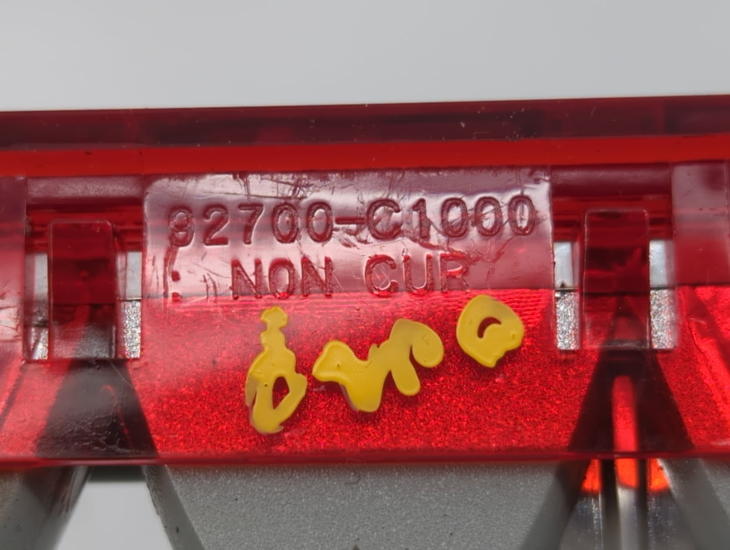 2018 Hyundai Sonata Third Brake Light Tail Light Fits OEM Used Auto Parts - Oemusedautoparts1.com