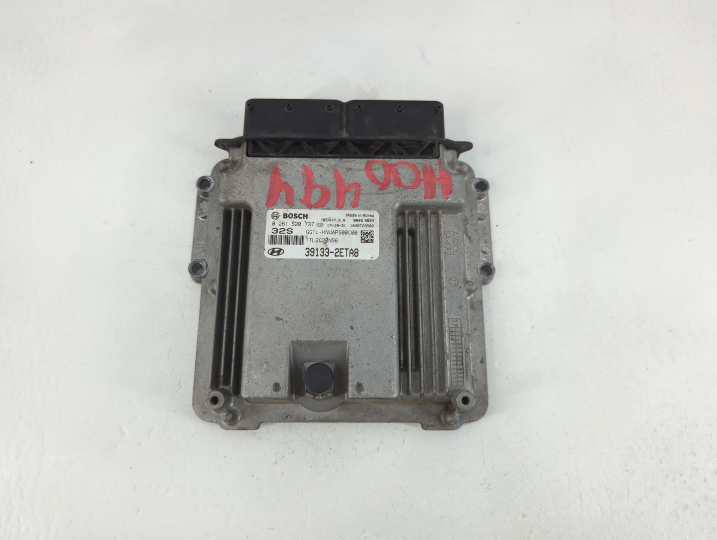 2016-2018 Hyundai Tucson PCM Engine Control Computer ECU ECM PCU OEM P/N:39133-2ETA8 Fits Fits 2016 2017 2018 OEM Used Auto 