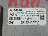 2016-2018 Hyundai Tucson PCM Engine Control Computer ECU ECM PCU OEM P/N:39133-2ETA8 Fits Fits 2016 2017 2018 OEM Used Auto 
