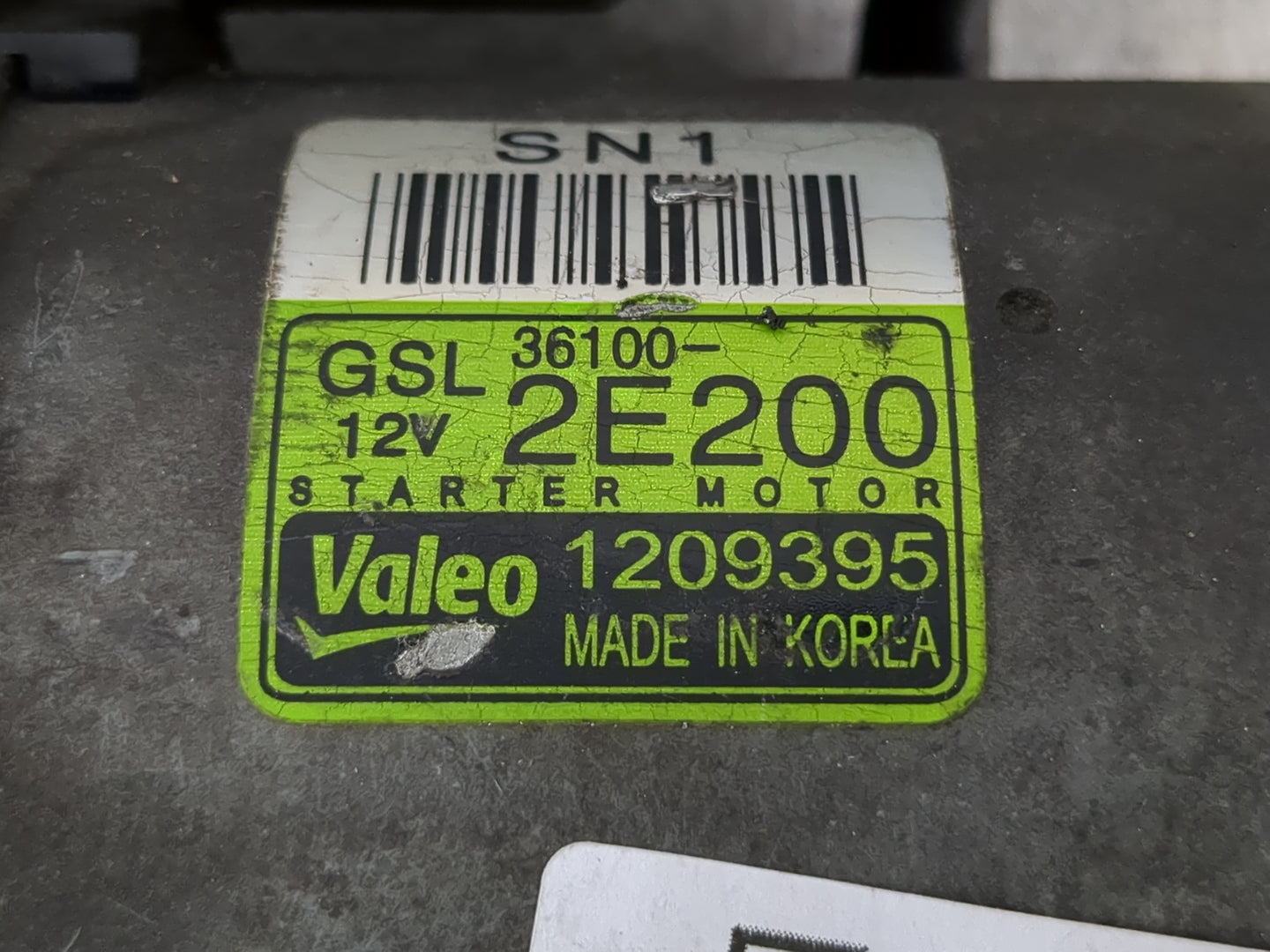 2016-2021 Hyundai Tucson Car Starter Motor Solenoid OEM P/N:36100-2E200 Fits Fits 2013 2014 2016 2017 2018 2019 2020 2021 20