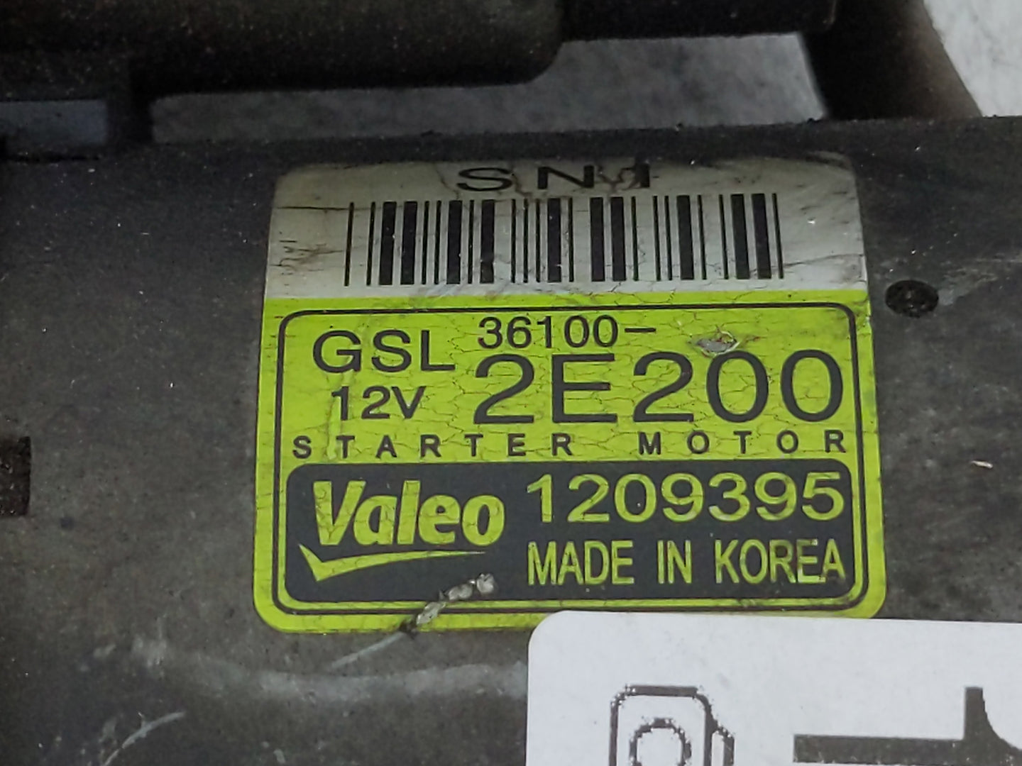 2016-2021 Hyundai Tucson Car Starter Motor Solenoid OEM P/N:3600-2E200 Fits Fits 2013 2014 2016 2017 2018 2019 2020 2021 202