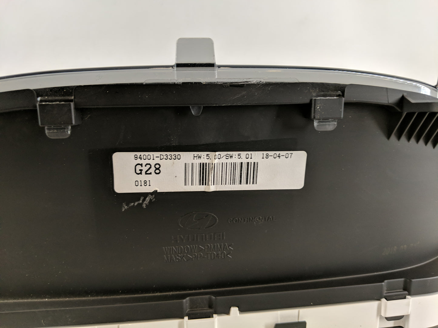 2018 Hyundai Tucson Instrument Cluster Speedometer Gauges P/N:94001-D3330 Fits OEM Used Auto Parts - Oemusedautoparts1.com