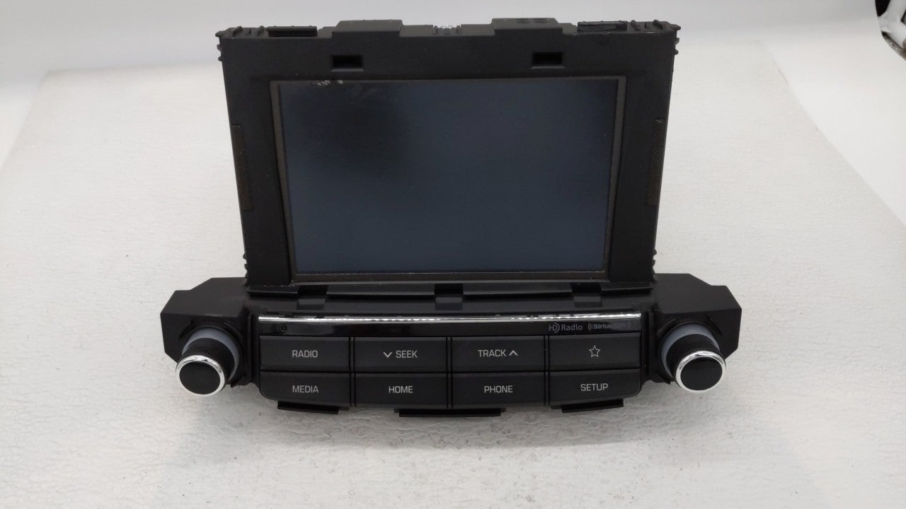 2018 Hyundai Tucson Radio AM FM Cd Player Receiver Replacement P/N:96160-D31004X Fits OEM Used Auto Parts - Oemusedautoparts