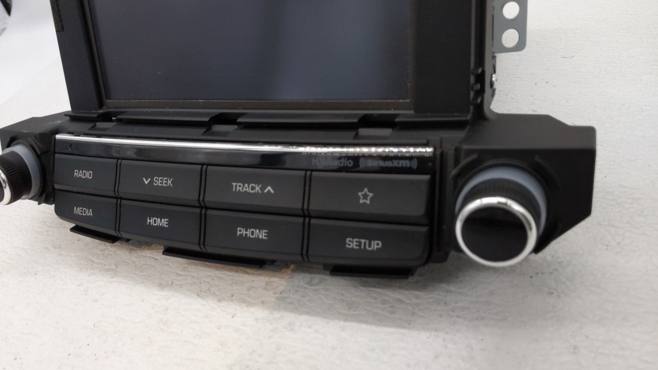 2018 Hyundai Tucson Radio AM FM Cd Player Receiver Replacement P/N:96160-D31004X Fits OEM Used Auto Parts - Oemusedautoparts