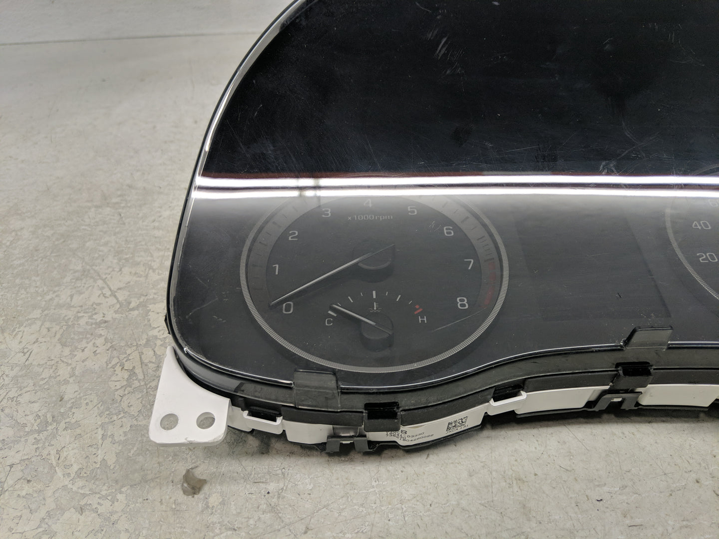 2018 Hyundai Tucson Instrument Cluster Speedometer Gauges P/N:94001-D3330 Fits OEM Used Auto Parts - Oemusedautoparts1.com