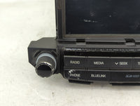 2017-2018 Hyundai Tucson Radio AM FM Cd Player Receiver Replacement P/N:96560-D33304X Fits Fits 2017 2018 OEM Used Auto Part