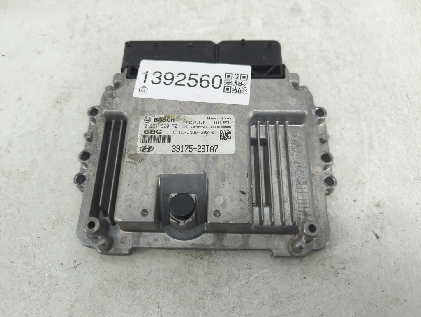 2016-2018 Hyundai Tucson PCM Engine Control Computer ECU ECM PCU OEM P/N:0 261 S20 701 39175-2BTA7 Fits Fits 2016 2017 2018 
