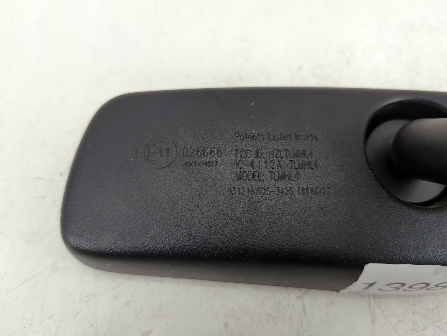 2010-2021 Hyundai Tucson Interior Rear View Mirror Replacement OEM P/N:4112A-TLMHL4 Fits OEM Used Auto Parts - Oemusedautopa