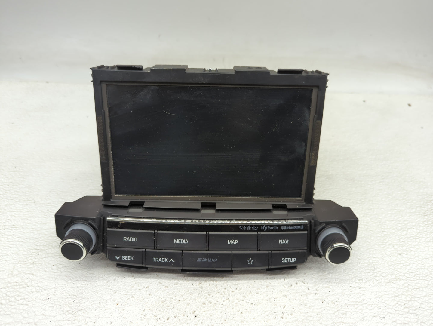 2018 Hyundai Tucson Radio AM FM Cd Player Receiver Replacement P/N:96560-D33504X Fits OEM Used Auto Parts - Oemusedautoparts