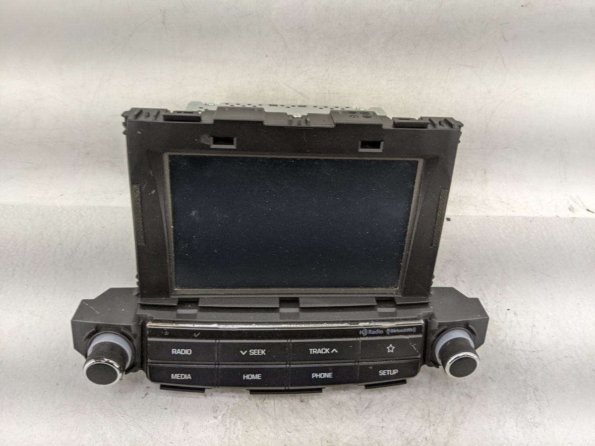 2018 Hyundai Tucson Radio AM FM Cd Player Receiver Replacement P/N:96160-D31004X OEM Used Auto Parts - Oemusedautoparts1.com