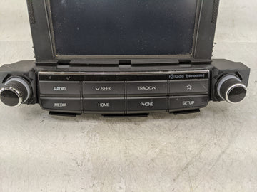 2018 Hyundai Tucson Radio AM FM Cd Player Receiver Replacement P/N:96160-D31004X Fits OEM Used Auto Parts