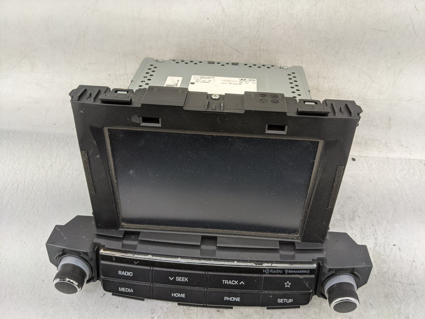 2018 Hyundai Tucson Radio AM FM Cd Player Receiver Replacement P/N:96160-D31004X Fits OEM Used Auto Parts - Oemusedautoparts