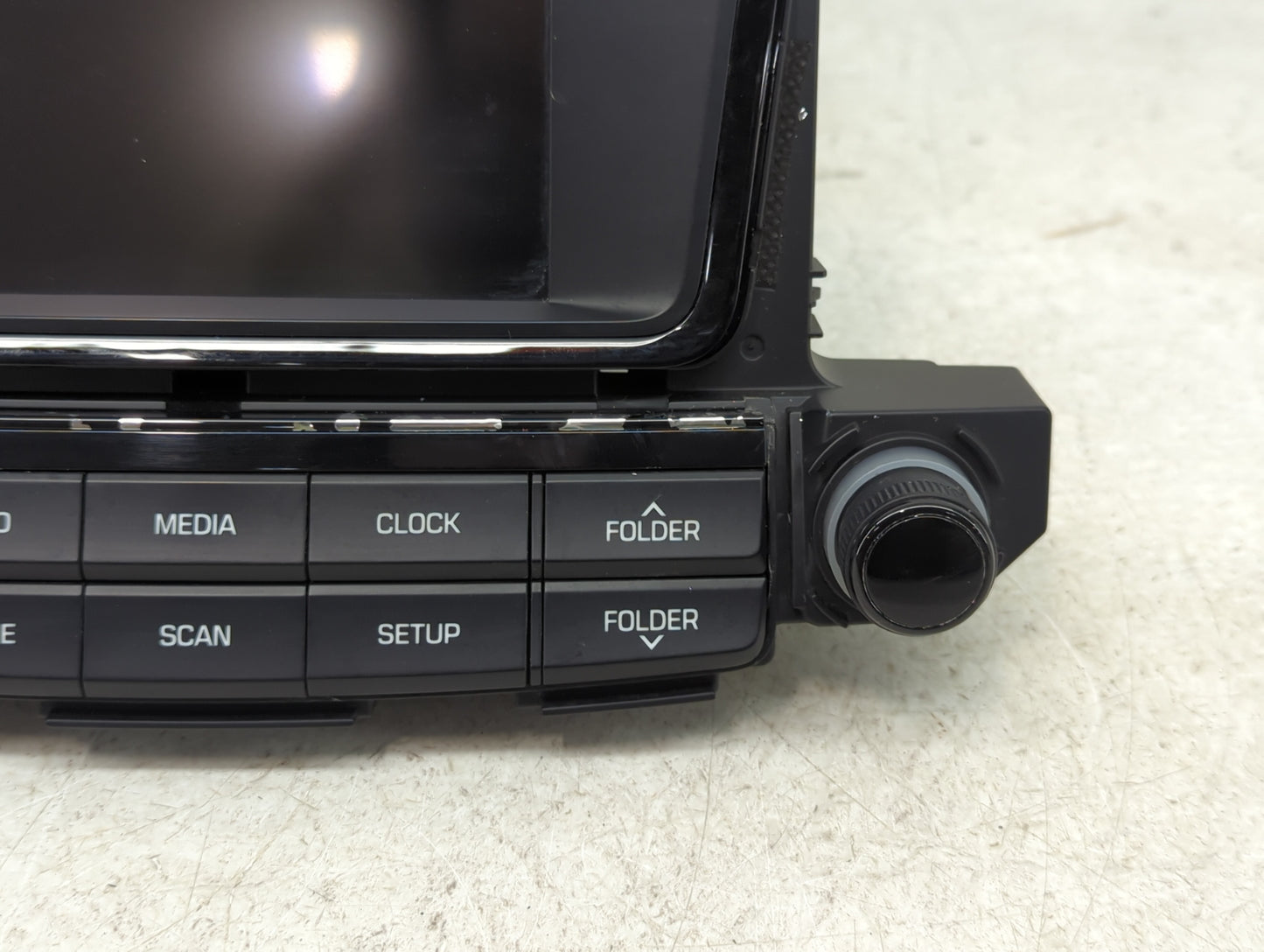 2018 Hyundai Tucson Radio AM FM Cd Player Receiver Replacement P/N:96180-D33004X Fits OEM Used Auto Parts - Oemusedautoparts