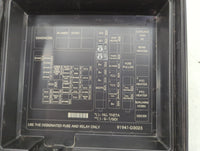 2016-2018 Hyundai Tucson Fusebox Fuse Box Panel Relay Module P/N:91941-D3023 Fits Fits 2016 2017 2018 OEM Used Auto Parts - 
