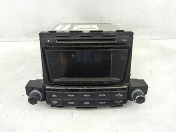 2018 Hyundai Tucson Radio AM FM Cd Player Receiver Replacement P/N:96180-D33004X Fits OEM Used Auto Parts - Oemusedautoparts