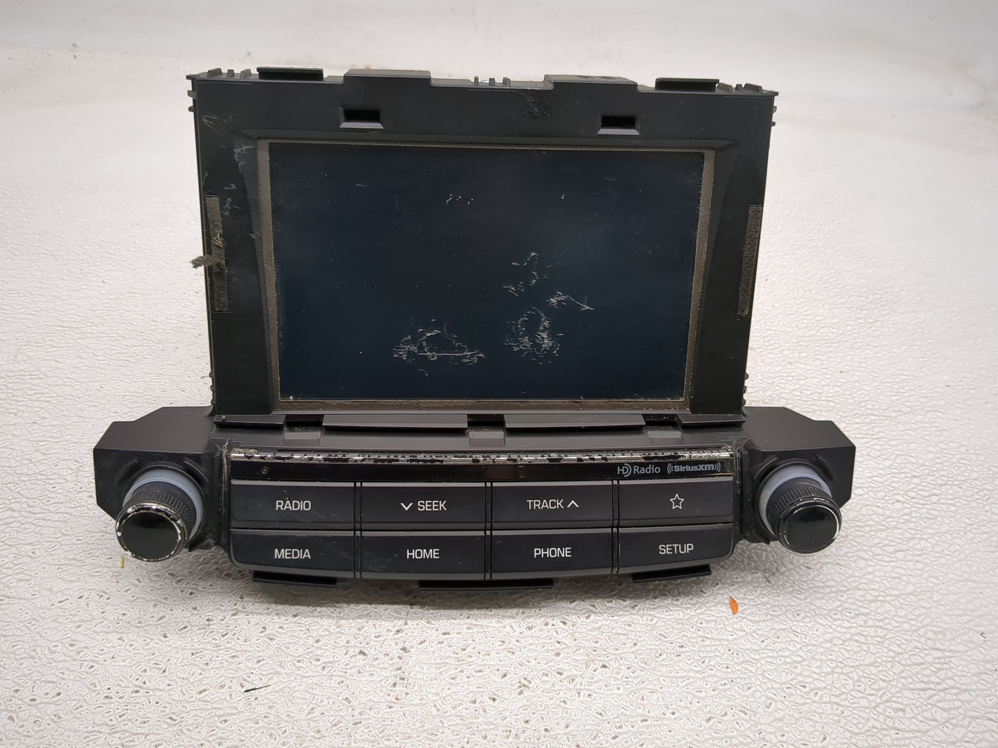 2018 Hyundai Tucson Radio AM FM Cd Player Receiver Replacement P/N:96180-D33004X Fits OEM Used Auto Parts - Oemusedautoparts