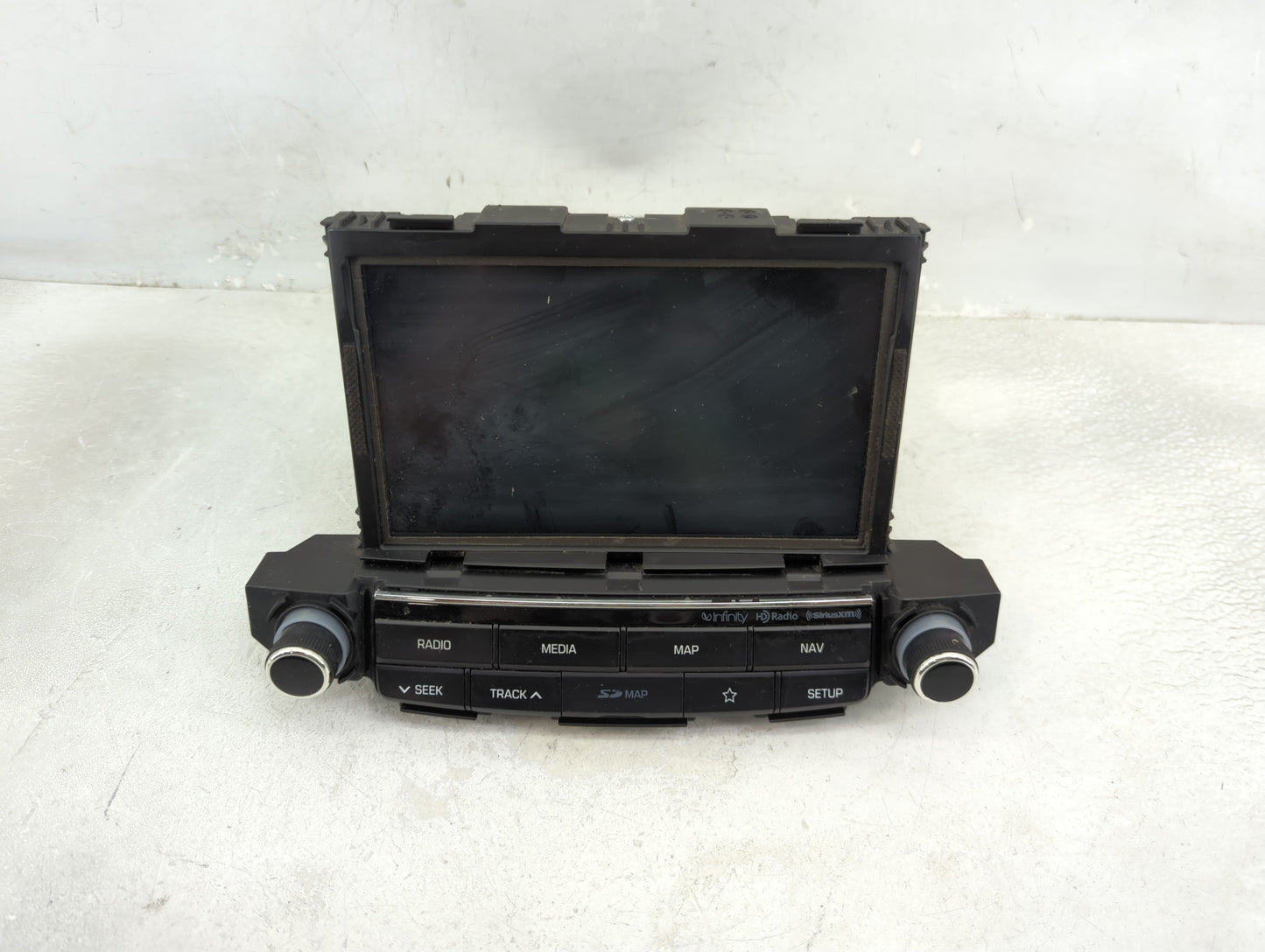 2018 Hyundai Tucson Radio AM FM Cd Player Receiver Replacement P/N:96560-D33504X ATC42D3AN, TQ8-ATC42D3AN Fits OEM Used Auto