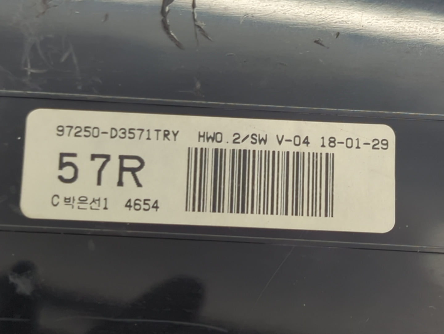 2016-2018 Hyundai Tucson Climate Control Module Temperature AC/Heater Replacement P/N:97250-D3571TRY Fits Fits 2016 2017 201