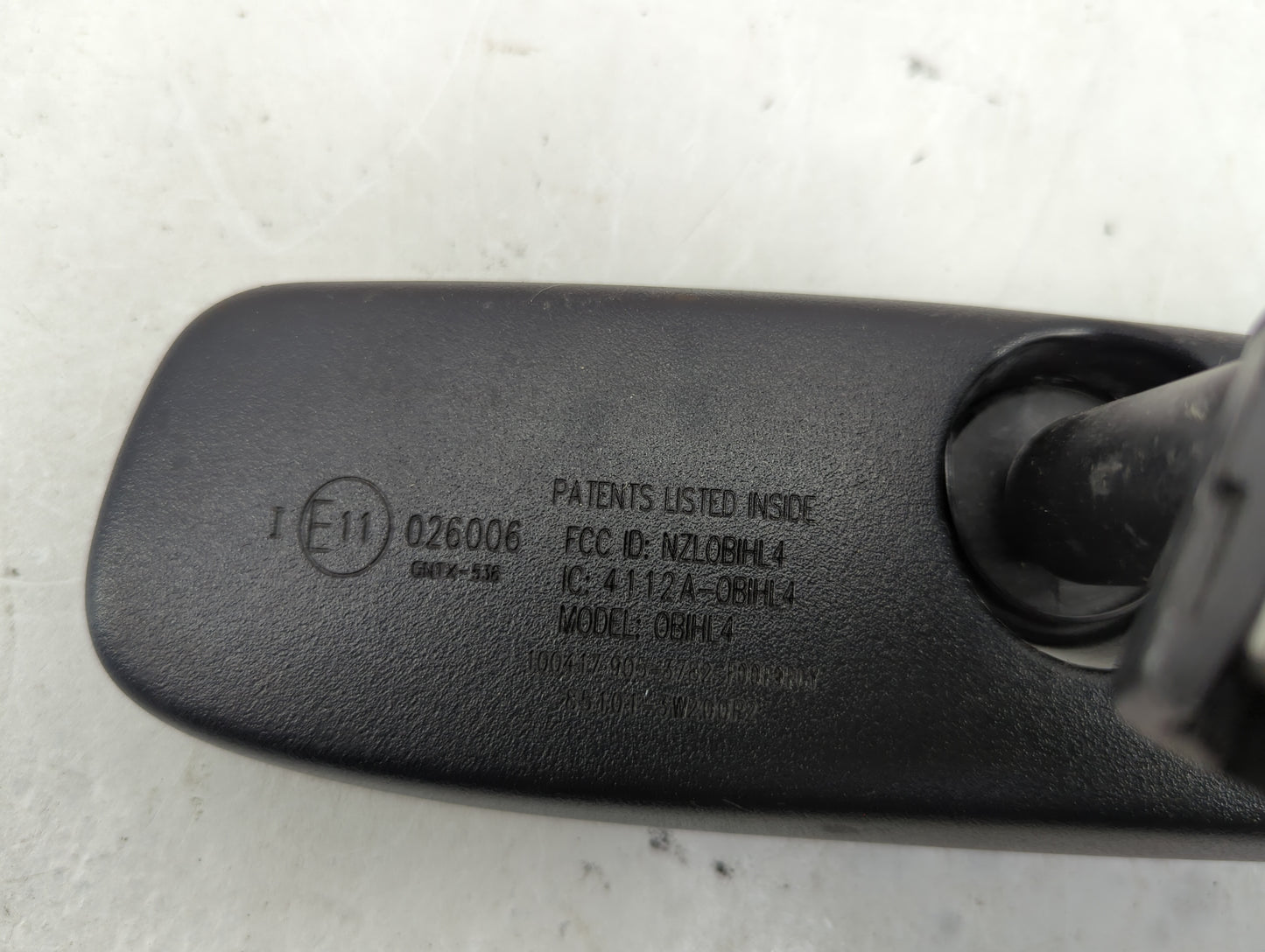 2014-2018 Hyundai Tucson Interior Rear View Mirror Replacement OEM P/N:4112A-0B1HL4 Fits OEM Used Auto Parts - Oemusedautopa