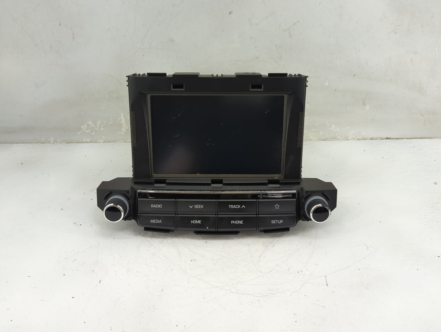 2018 Hyundai Tucson Radio AM FM Cd Player Receiver Replacement P/N:96160-D31004X ADB40D3AN, HJNJKA8N Fits OEM Used Auto Part