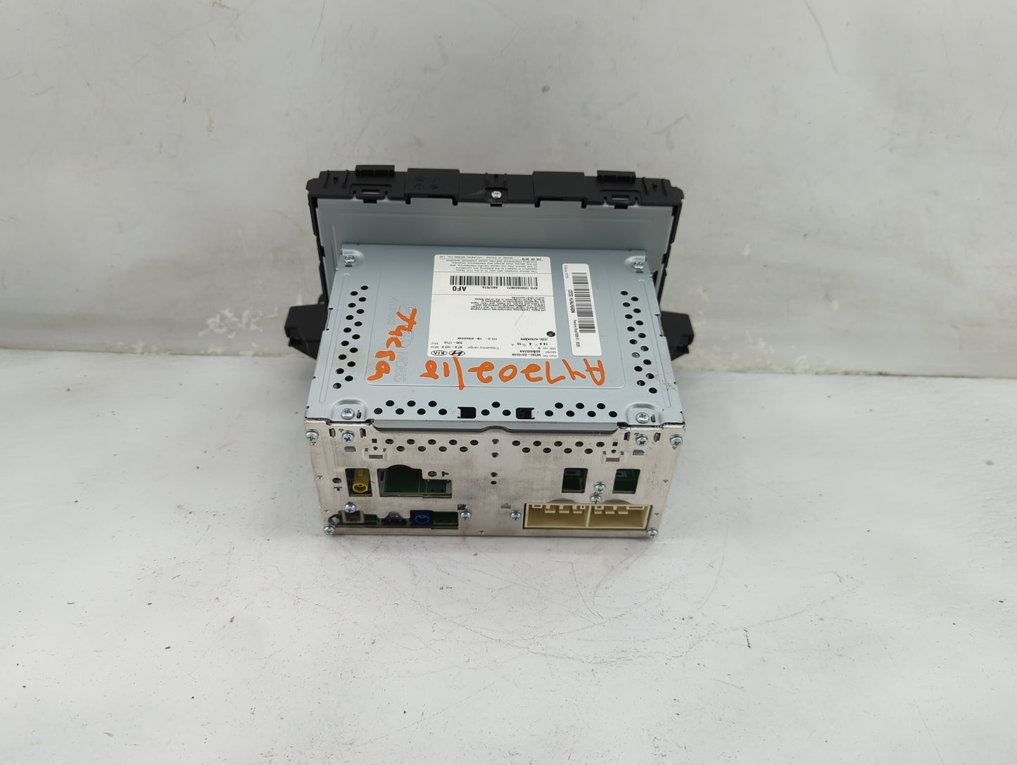 2018 Hyundai Tucson Radio AM FM Cd Player Receiver Replacement P/N:96160-D31004X ADB40D3AN, HJNJKA8N Fits OEM Used Auto Part