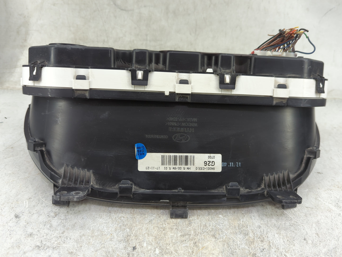 2018 Hyundai Tucson Instrument Cluster Speedometer Gauges P/N:94001-D3310 Miles: Fits OEM Used Auto Parts - Oemusedautoparts