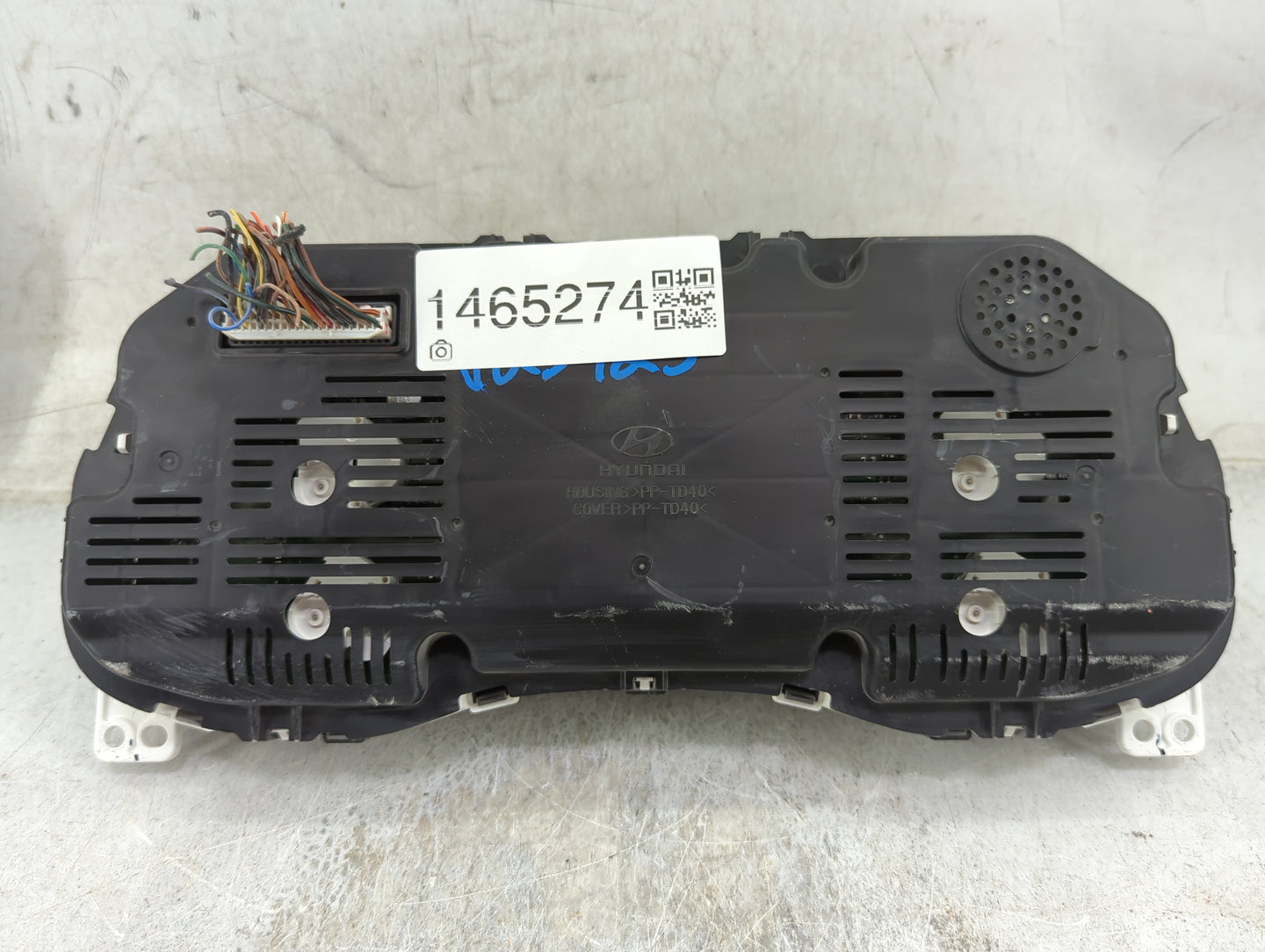 2018 Hyundai Tucson Instrument Cluster Speedometer Gauges P/N:94001-D3310 Miles: Fits OEM Used Auto Parts - Oemusedautoparts