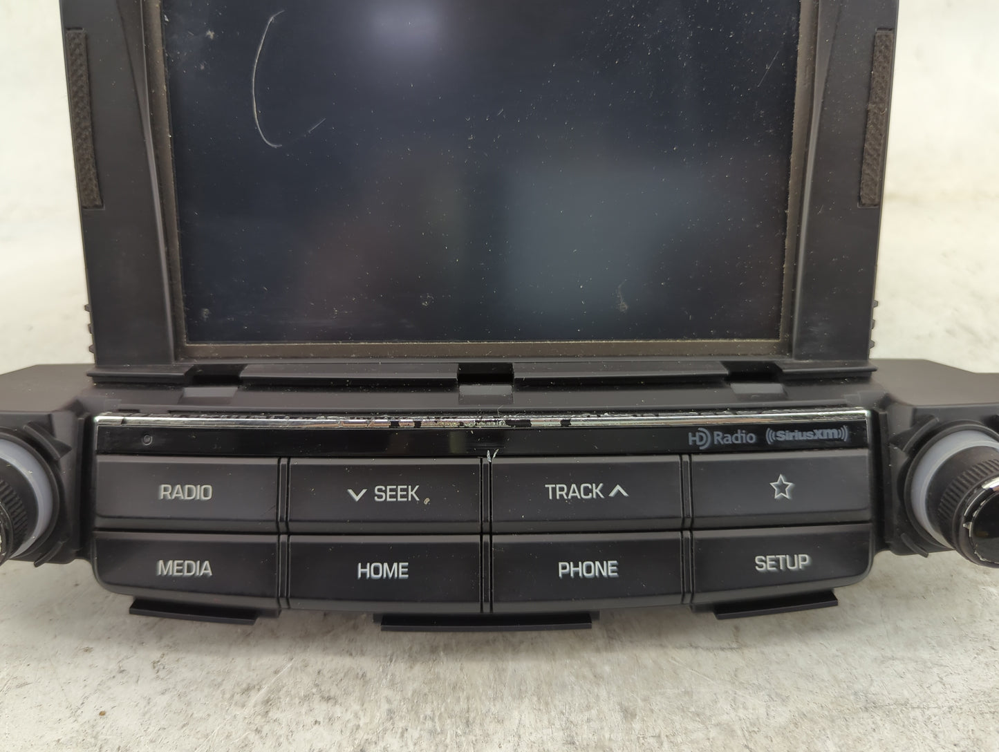 2018 Hyundai Tucson Radio AM FM Cd Player Receiver Replacement P/N:96160-D31004X ADB40D3AN, TQ8-ADB40D3AN Fits OEM Used Auto