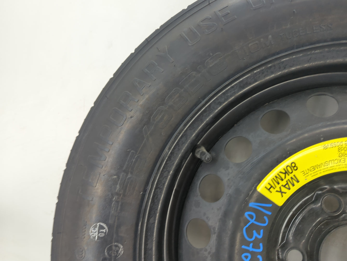 2016-2021 Hyundai Tucson Spare Donut Tire Wheel Rim Oem 1486951 - Oemusedautoparts1.com