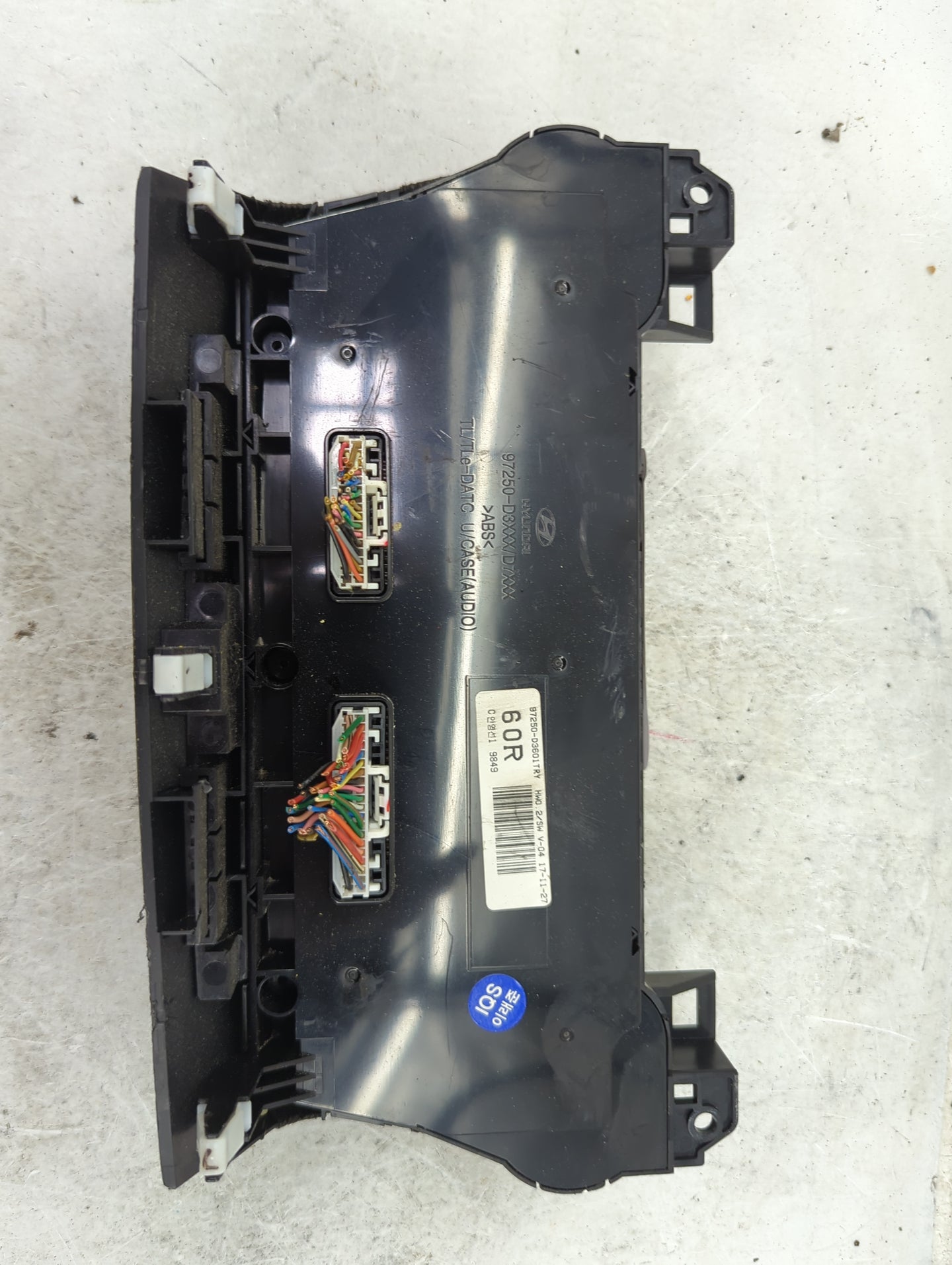 2016-2018 Hyundai Tucson Climate Control Module Temperature AC/Heater Replacement P/N:97250-D3601TRY Fits Fits 2016 2017 201