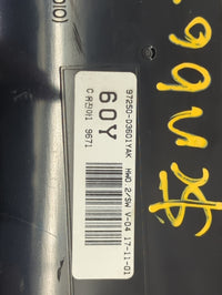2016-2018 Hyundai Tucson Climate Control Module Temperature AC/Heater Replacement P/N:97250-D3601YAK Fits Fits 2016 2017 201