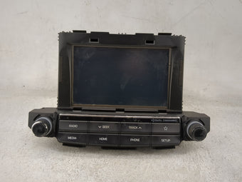 compare product 2018 Hyundai Tucson Radio AM FM Cd Player Receiver Replacement P/N:96160-D31004X ADB40D3AN, TQ8-ADB40D3AN Fits OEM Used Auto Parts
