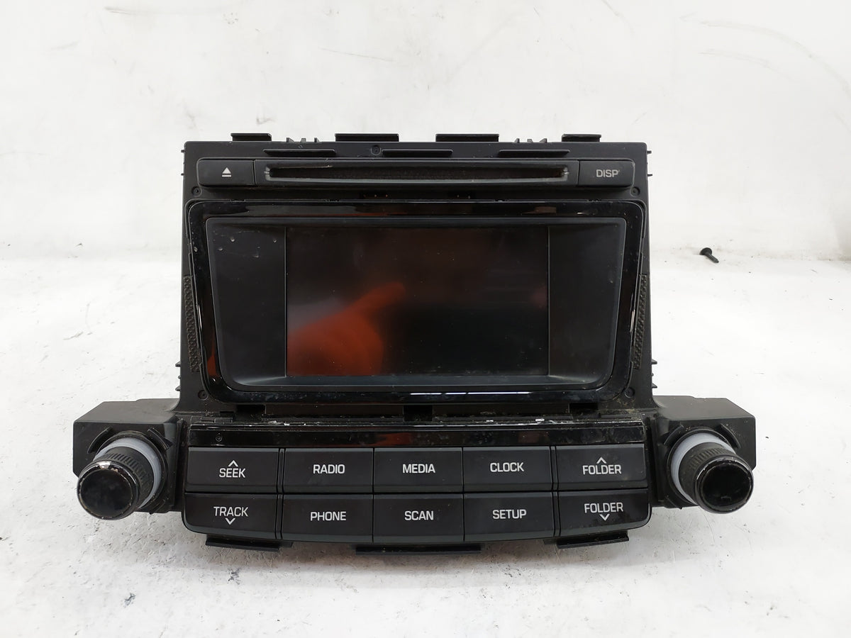 2018 Hyundai Tucson Radio AM FM Cd Player Receiver Replacement P/N:96180D3004X AC199D3AN, T08-AC199D3AN Fits OEM Used Auto P