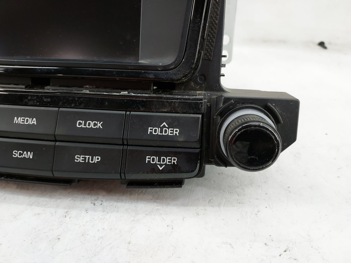 2018 Hyundai Tucson Radio AM FM Cd Player Receiver Replacement P/N:96180D3004X AC199D3AN, T08-AC199D3AN Fits OEM Used Auto P