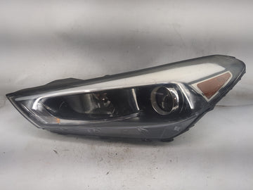 2016-2018 Hyundai Tucson Driver Left Oem Head Light Headlight Lamp Black - Oemusedautoparts1.com