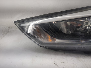 2016-2018 Hyundai Tucson Driver Left Oem Head Light Headlight Lamp Black
