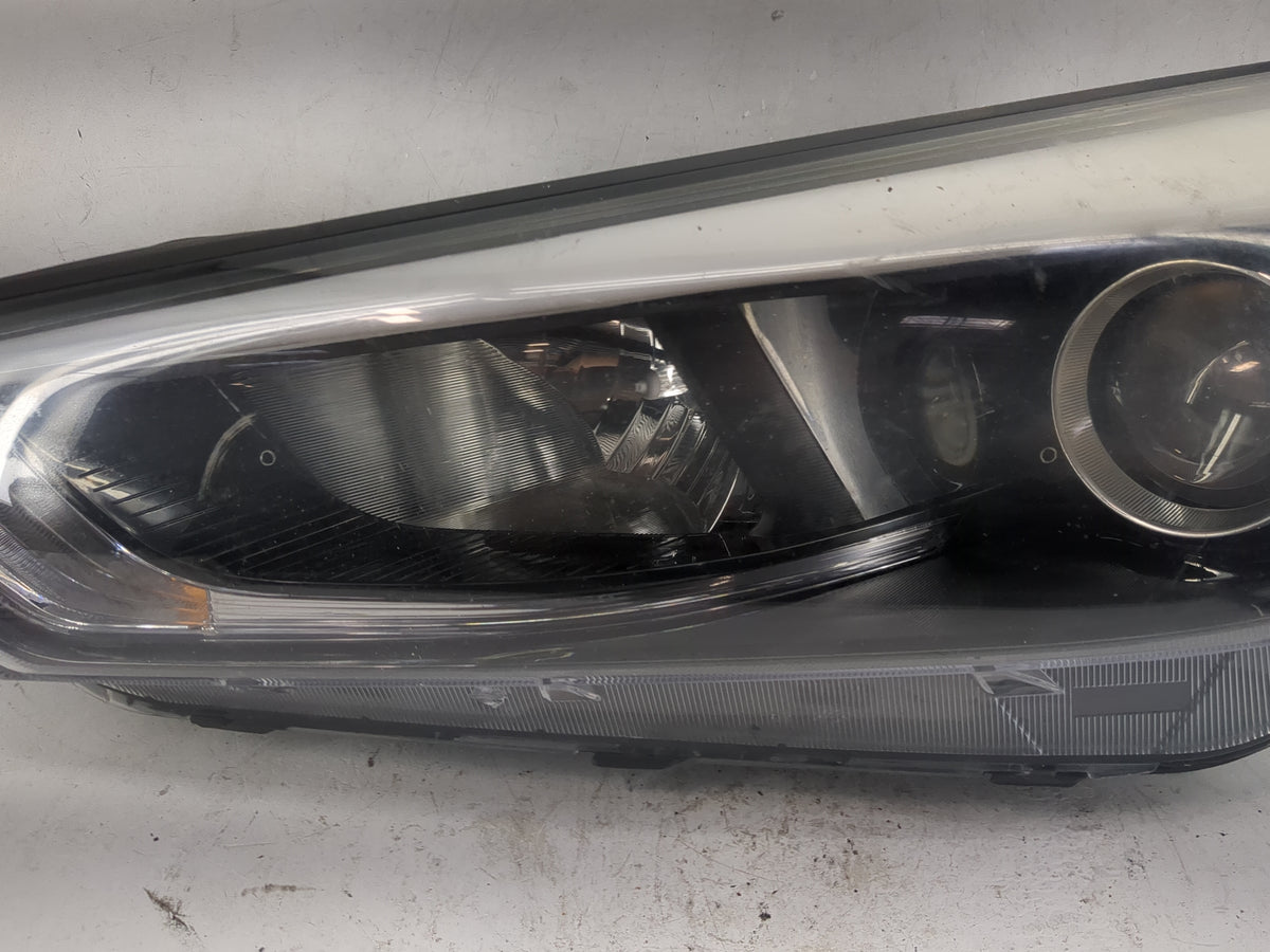 2016-2018 Hyundai Tucson Driver Left Oem Head Light Headlight Lamp Black - Oemusedautoparts1.com