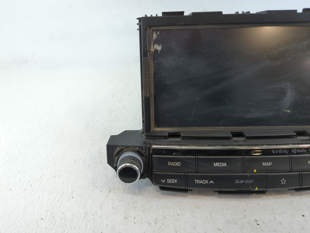 2018-2018 Hyundai Tucson Am Fm Cd Player Radio Receiver 702447 - Oemusedautoparts1.com