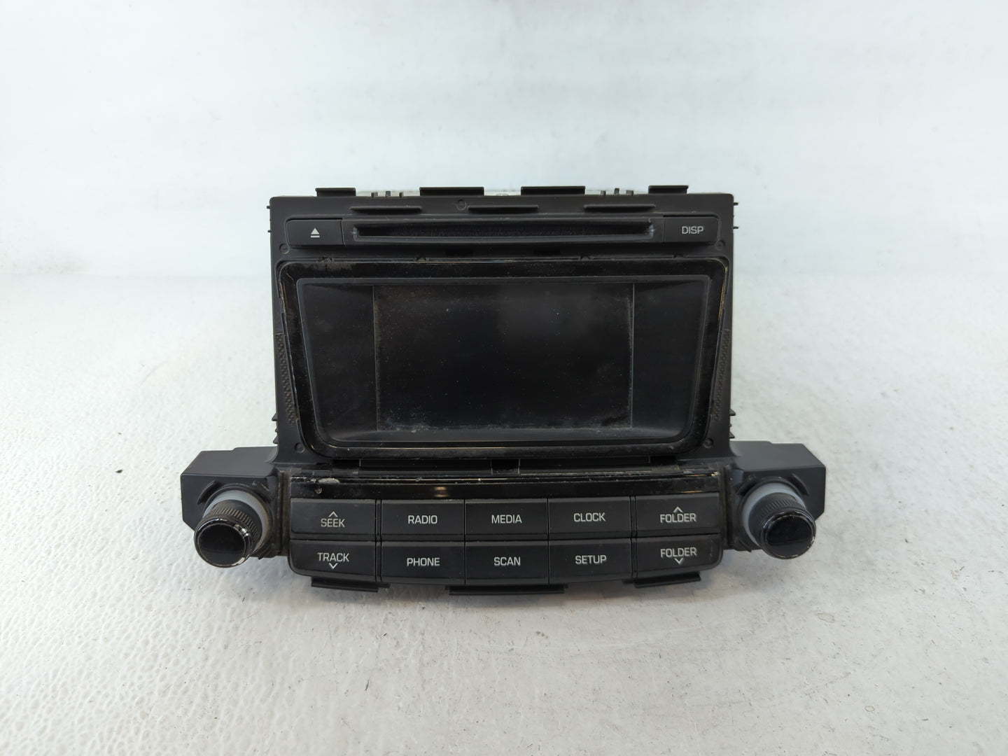 2018 Hyundai Tucson Radio AM FM Cd Player Receiver Replacement P/N:96180-D33004X Fits OEM Used Auto Parts - Oemusedautoparts